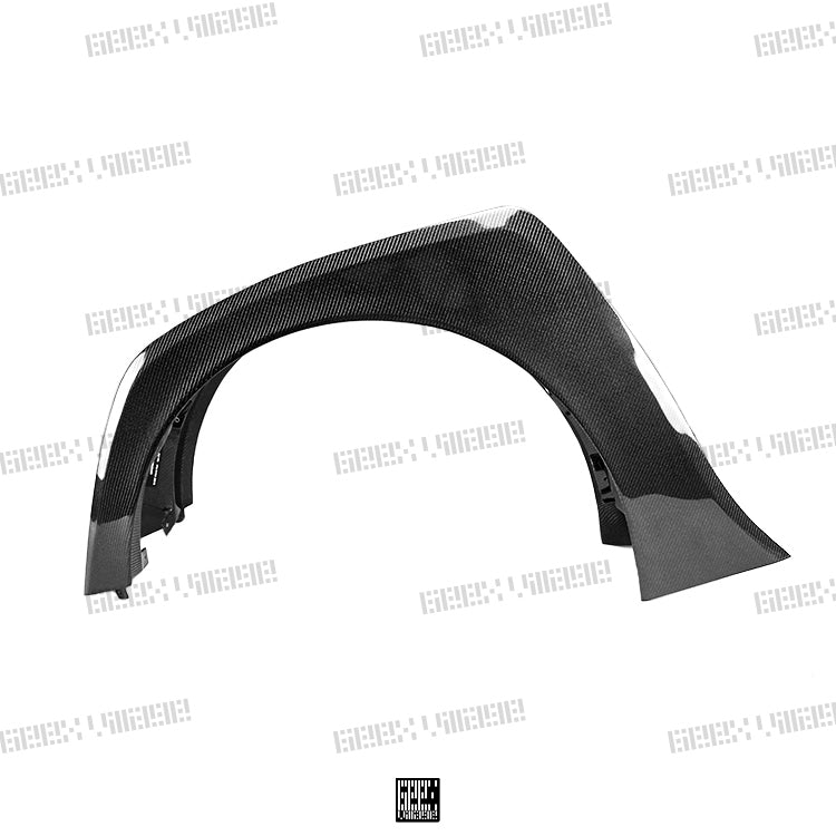 Geex Village Widebody Front Canards, Wheel Arches, and Rear Canards for MINI Cooper JCW S Base F56 2014-ON (Fits Both Pre-LCI & LCI) Carbon Fiber/FRP