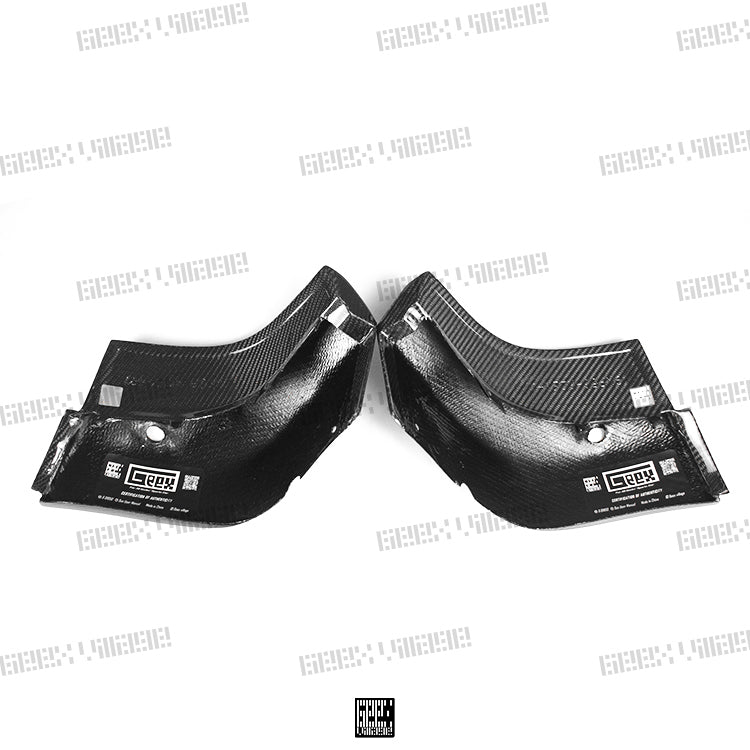 Geex Village Widebody Front Canards, Wheel Arches, and Rear Canards for MINI Cooper JCW S Base F56 2014-ON (Fits Both Pre-LCI & LCI) Carbon Fiber/FRP