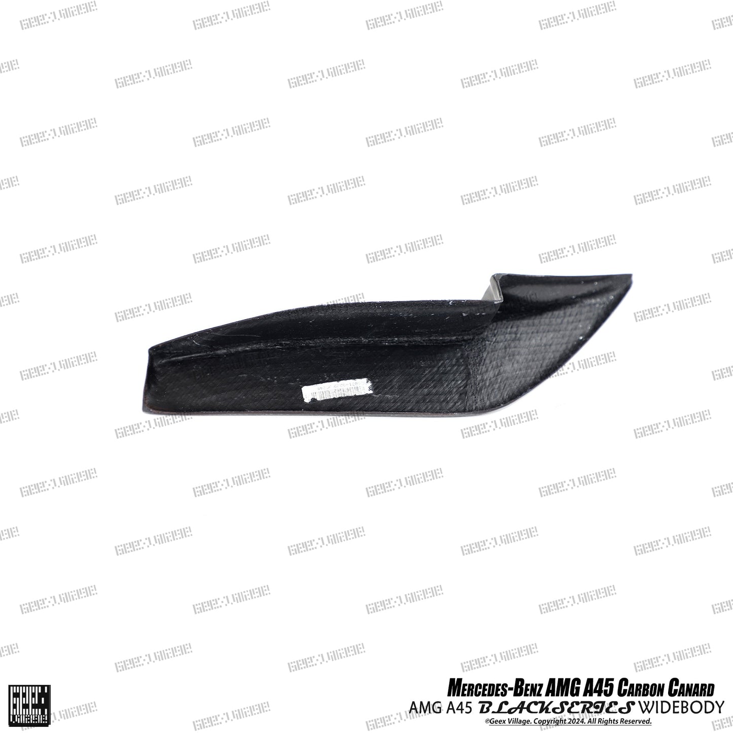 Geex Village Blackseries Style Front Canards for Mercedes Benz A-Class AMG A45 W177 V177 2019-ON Carbon Fiber/FRP