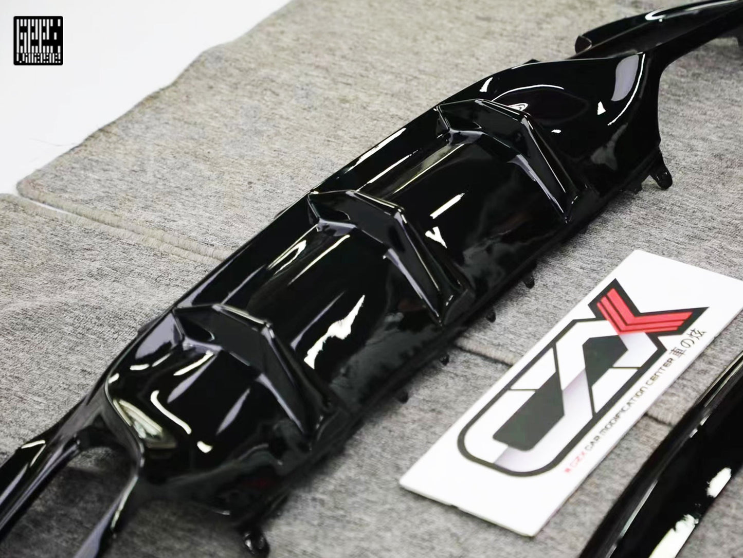 Geex Village Rear Diffuser for Mercedes Benz C-Class C63S C63 AMG C43 C450 C300 W205 2015-2018 Carbon Fiber