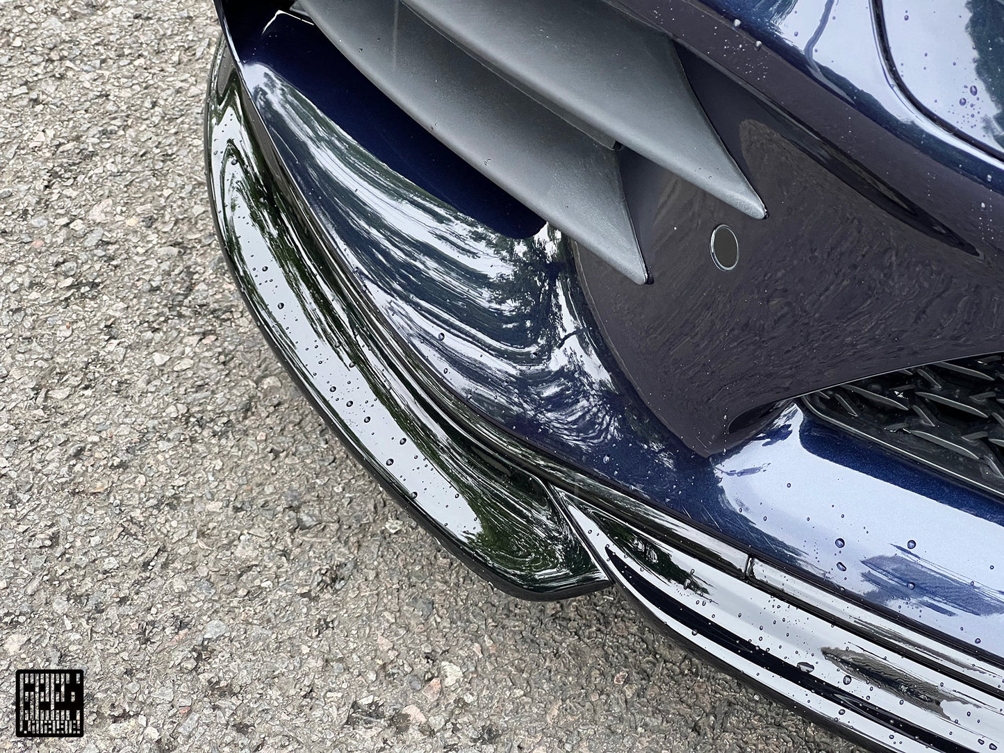 Geex Village Front Lip for Mercedes Benz C-Class C63S C63 AMG W205 Coupe Convertible 2015-2023 Carbon Fiber
