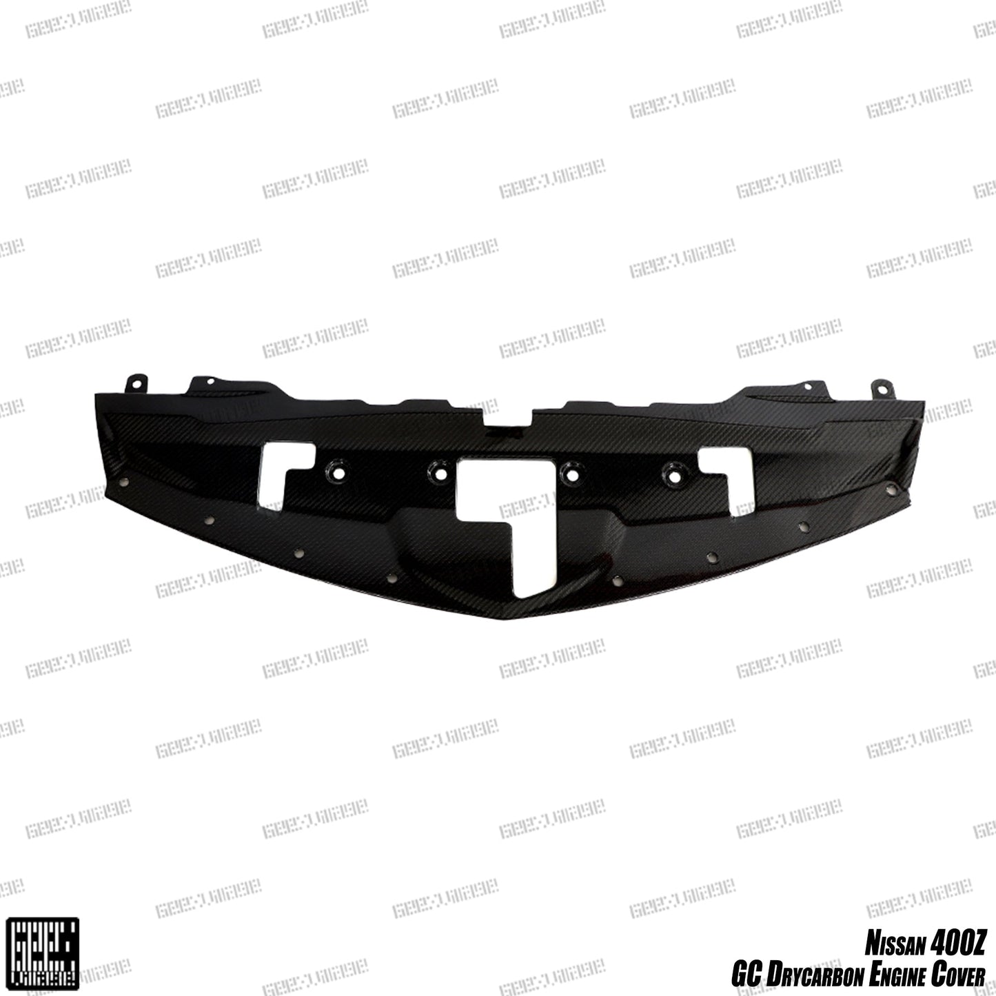 Geex Village GC Style Engine Bay Cover for Nissan Z 400Z RZ34 2023-ON Dry Pre-preg Carbon Fiber