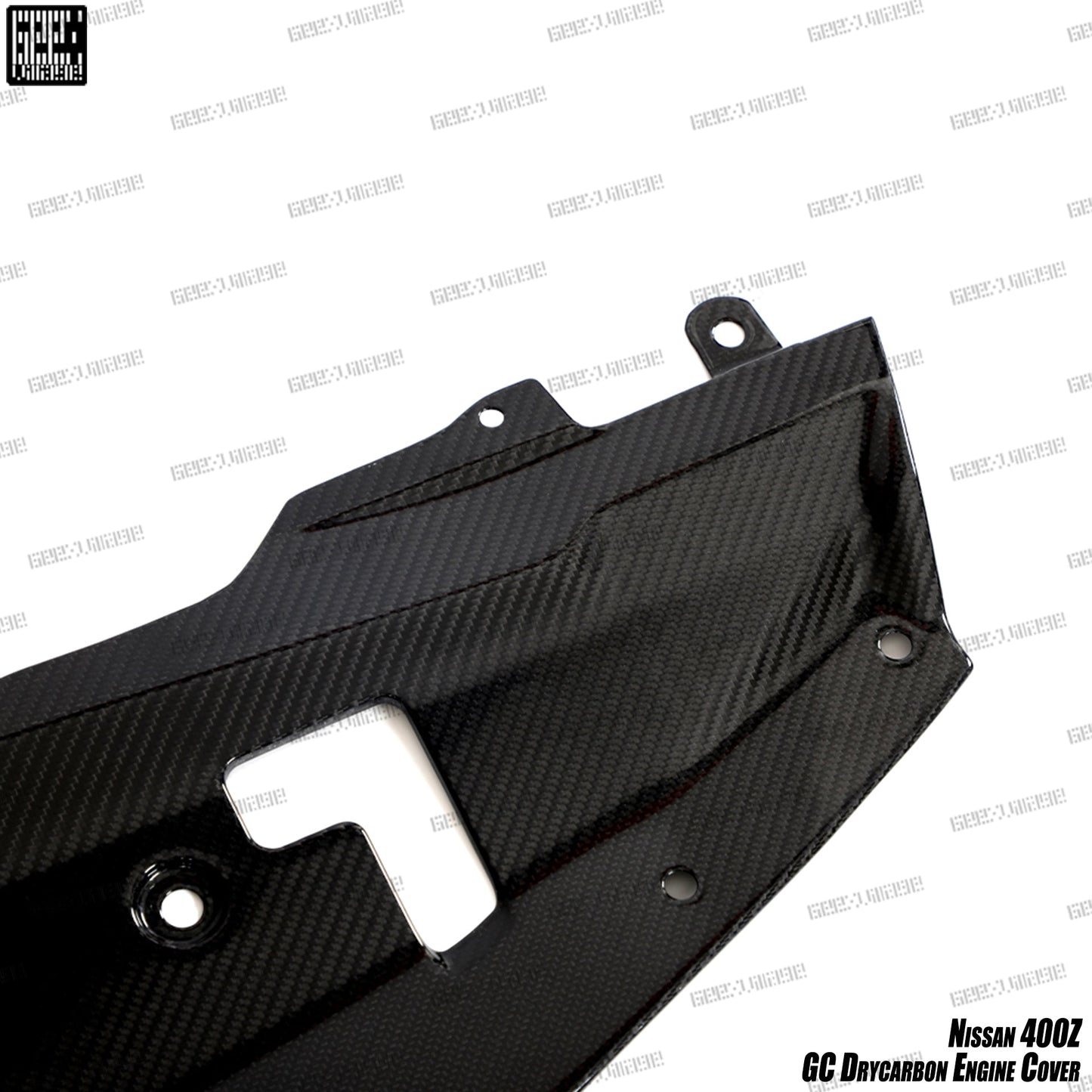 Geex Village GC Style Engine Bay Cover for Nissan Z 400Z RZ34 2023-ON Dry Pre-preg Carbon Fiber