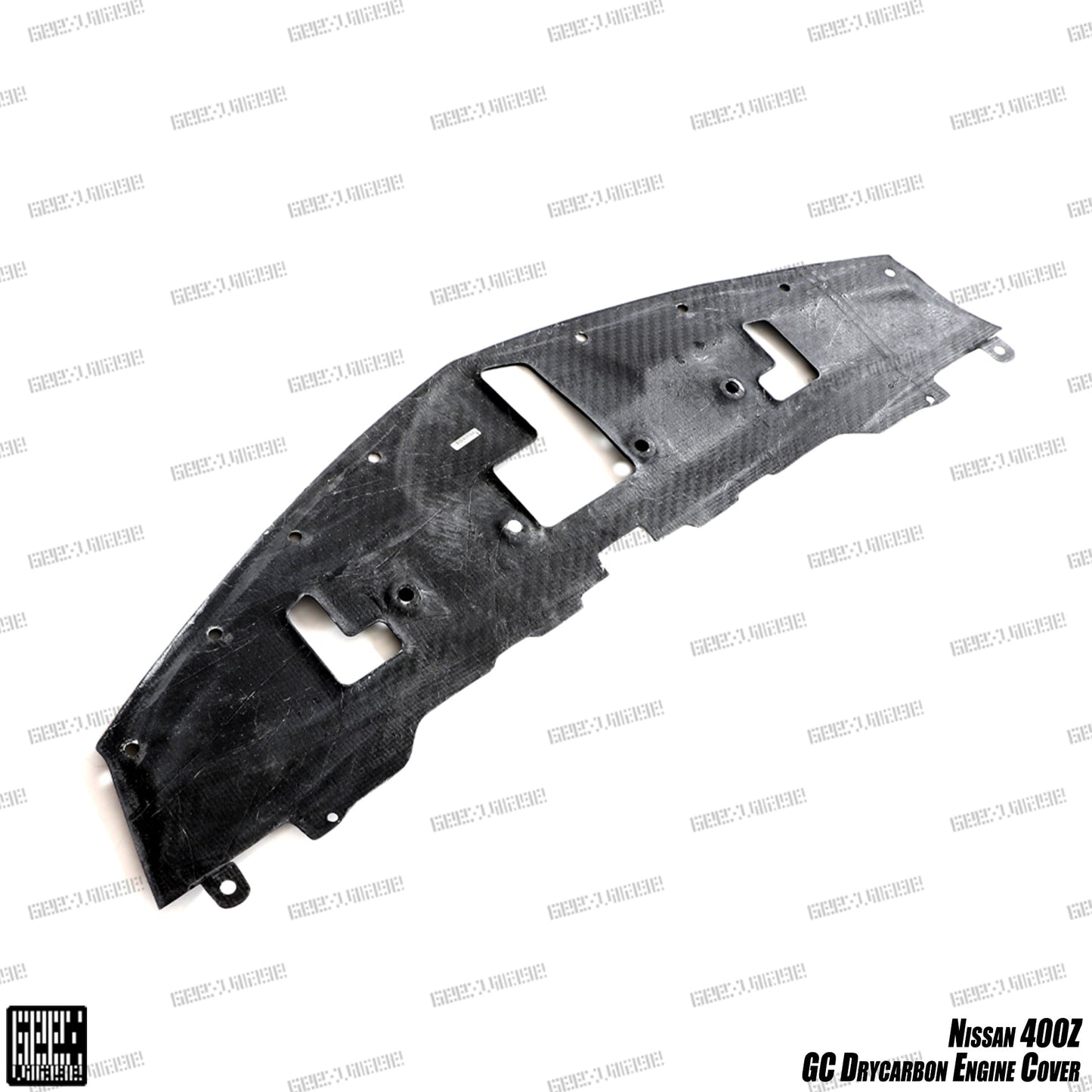 Geex Village GC Style Engine Bay Cover for Nissan Z 400Z RZ34 2023-ON Dry Pre-preg Carbon Fiber
