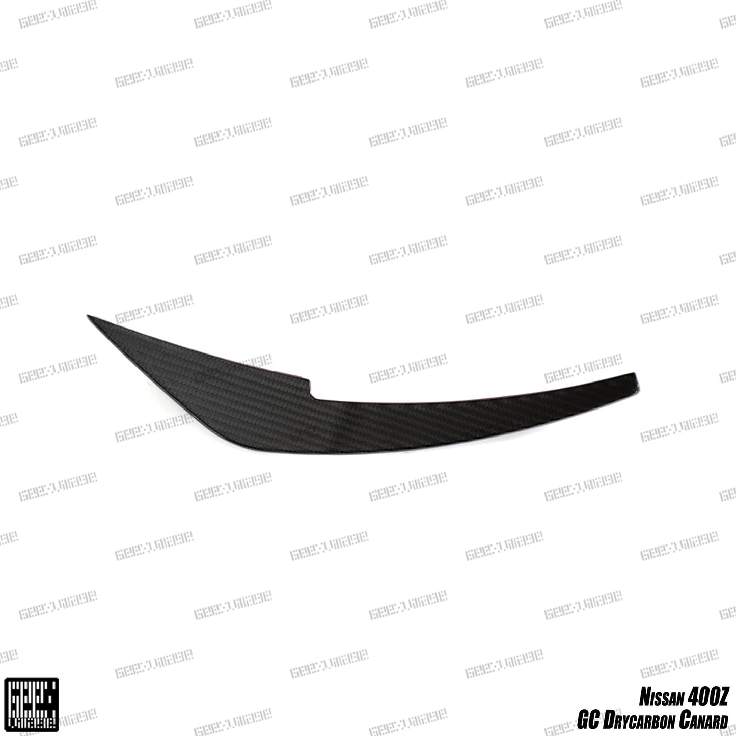 Geex Village GC Style Front Canards for Nissan Z 400Z RZ34 2023-ON Dry Pre-preg Carbon Fiber
