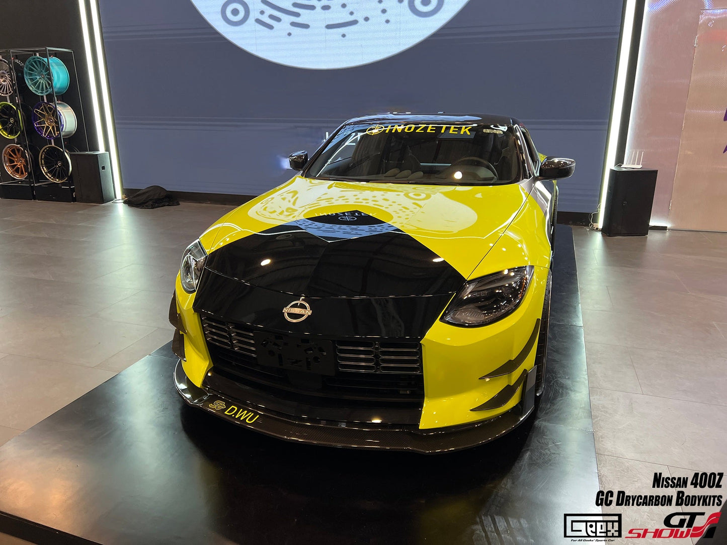 Geex Village GC Style Front Lip for Nissan Z 400Z RZ34 2023-ON Dry Pre-preg Carbon Fiber