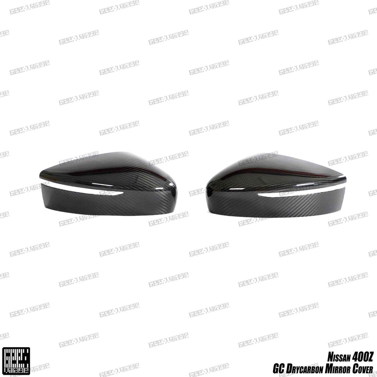 Geex Village GC Style Mirror Cap for Nissan Z 400Z RZ34 2023-ON Dry Pre-preg Carbon Fiber