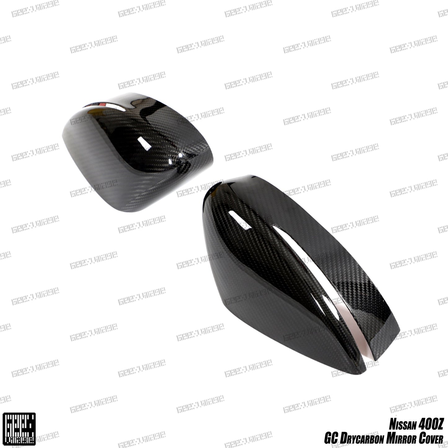 Geex Village GC Style Mirror Cap for Nissan Z 400Z RZ34 2023-ON Dry Pre-preg Carbon Fiber