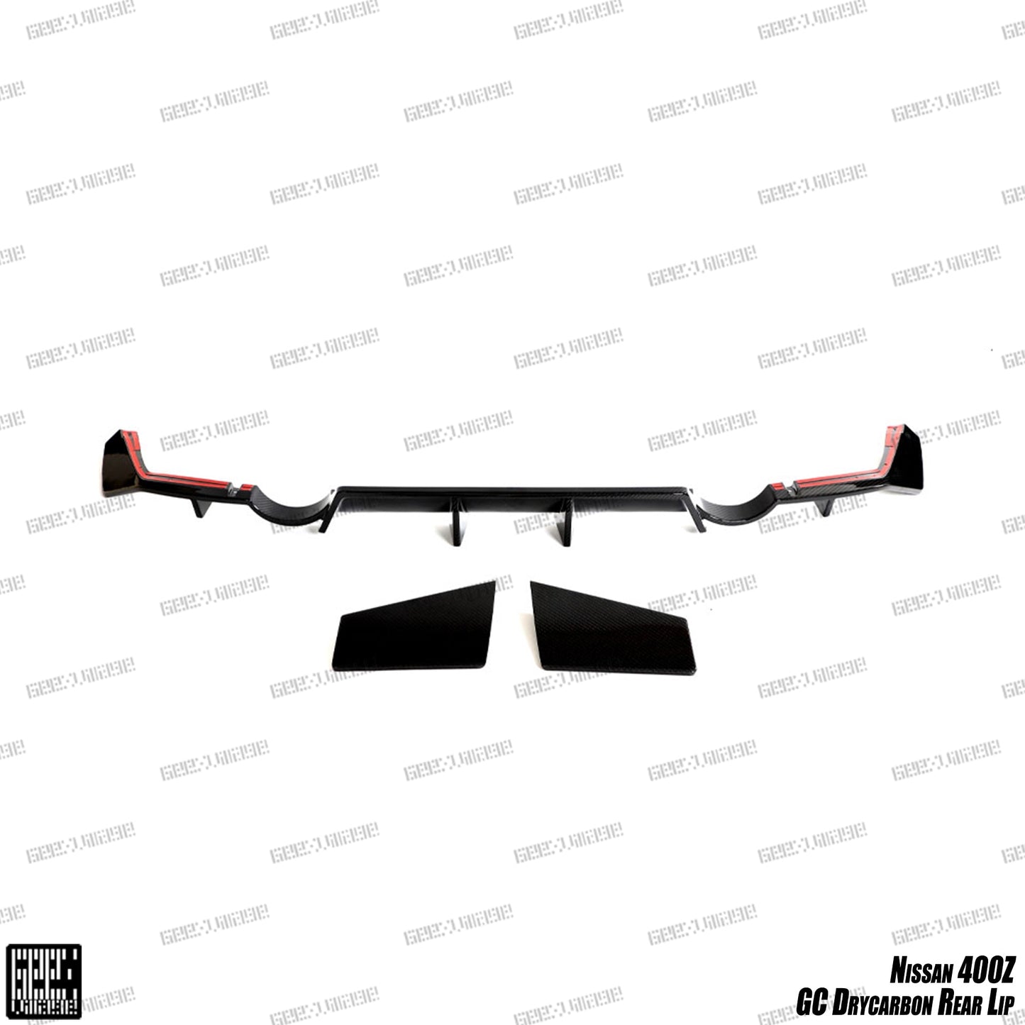 Geex Village GC Style Rear Diffuser for Nissan Z 400Z RZ34 2023-ON Dry Pre-preg Carbon Fiber