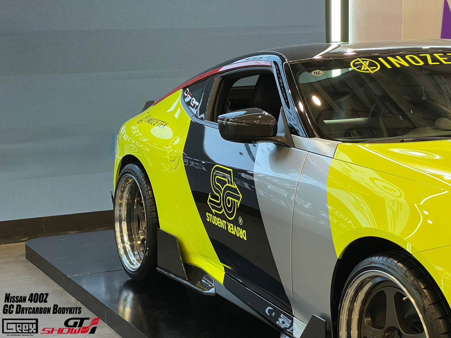Geex Village GC Style Side Skirts for Nissan Z 400Z RZ34 2023-ON Dry Pre-preg Carbon Fiber