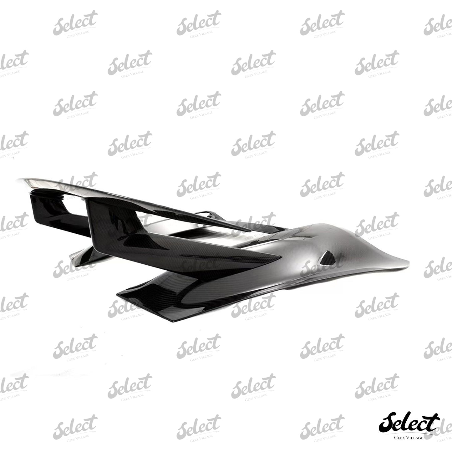 Geex Village Tonneau Cover and Wing for Porsche 718 Boxster Base S T GTS Convertible 2017-ON Carbon Fiber