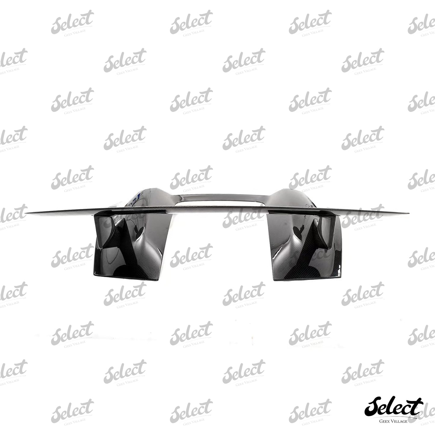 Geex Village Tonneau Cover and Wing for Porsche 718 Boxster Base S T GTS Convertible 2017-ON Carbon Fiber