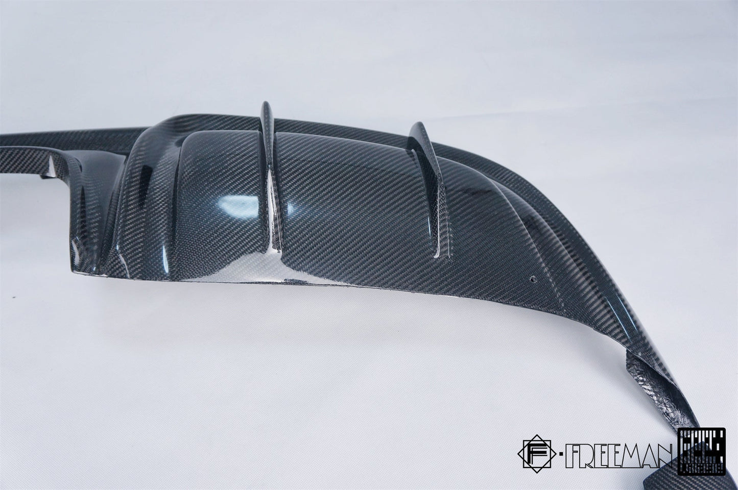 Geex Village Rear Diffuser for Porsche 718 Cayman Boxster Base S T GTS 2017-ON Carbon Fiber