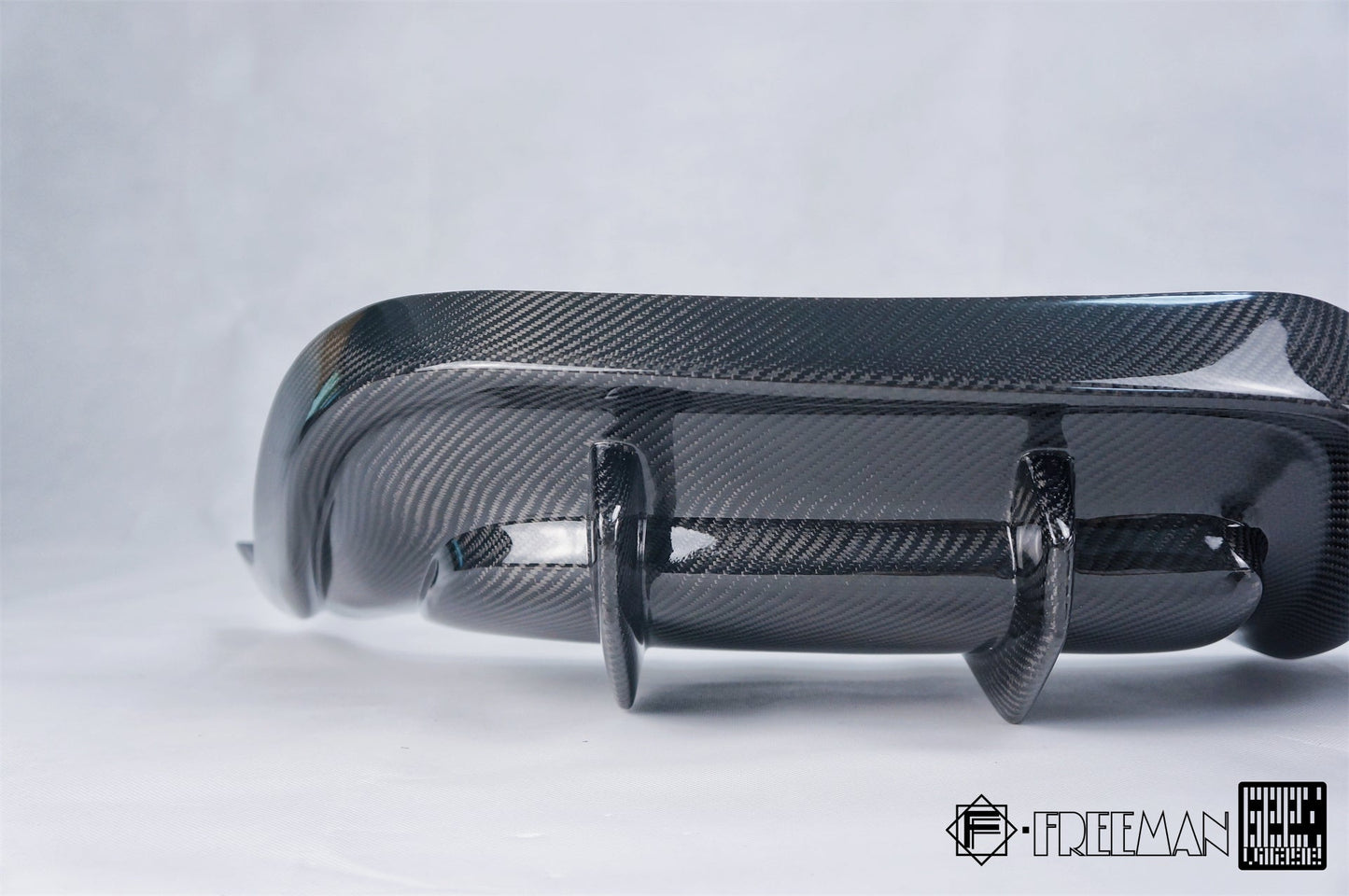 Geex Village Rear Diffuser for Porsche 718 Cayman Boxster Base S T GTS 2017-ON Carbon Fiber