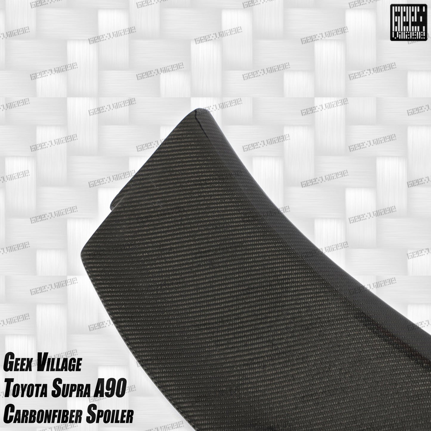 Geex Village Unicorn GT3 Widebody Rear Wing for Toyota Supra MK5 A90 A91 3.0 2020-ON Coupe Carbon Fiber/FRP