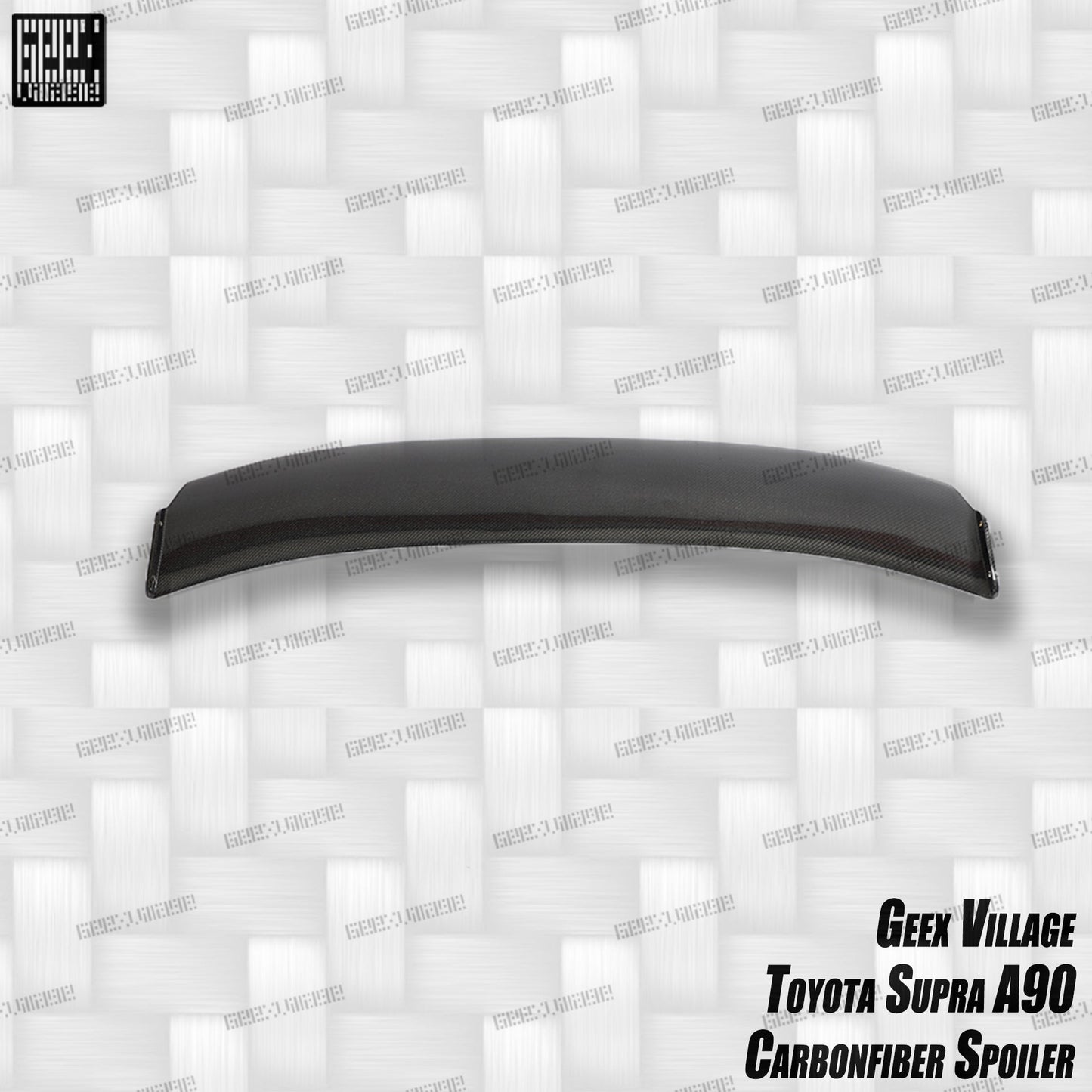 Geex Village Unicorn GT3 Widebody Rear Wing for Toyota Supra MK5 A90 A91 3.0 2020-ON Coupe Carbon Fiber/FRP