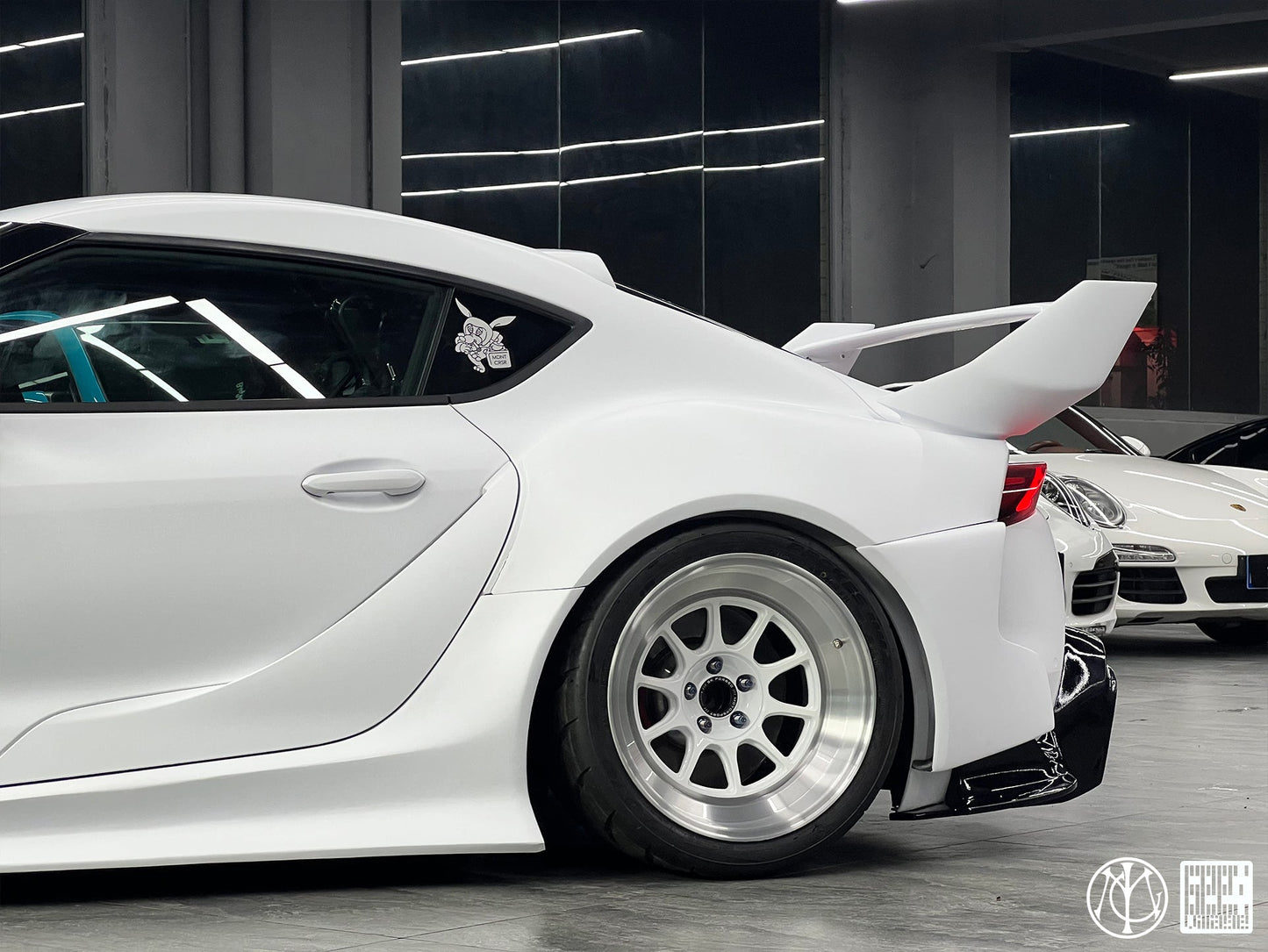 Geex Village Unicorn GT3 Widebody Fender Flares, Wheel Arches, and Side Skirts for Toyota Supra MK5 A90 A91 3.0 2020-ON Carbon Fiber/FRP