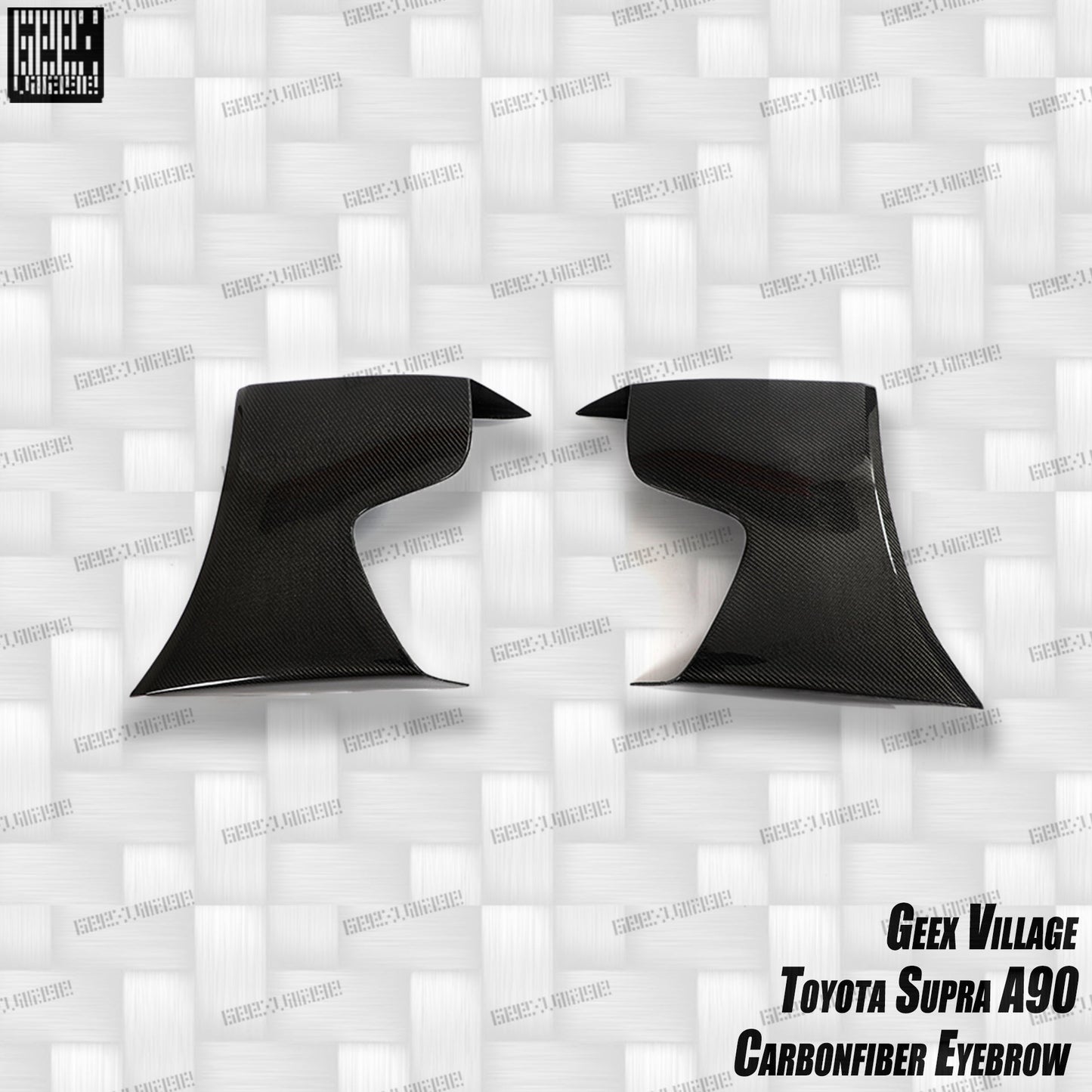 Geex Village Unicorn GT3 Widebody Fender Flares, Wheel Arches, and Side Skirts for Toyota Supra MK5 A90 A91 3.0 2020-ON Carbon Fiber/FRP