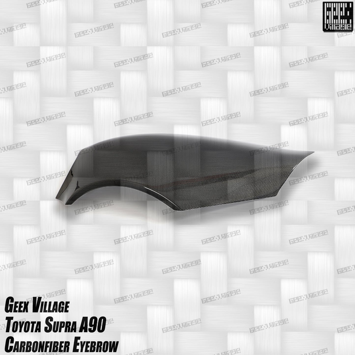 Geex Village Unicorn GT3 Widebody Fender Flares, Wheel Arches, and Side Skirts for Toyota Supra MK5 A90 A91 3.0 2020-ON Carbon Fiber/FRP