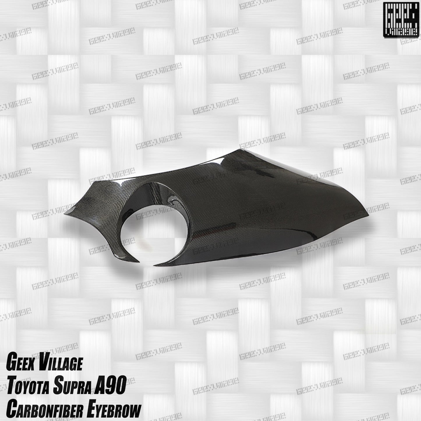 Geex Village Unicorn GT3 Widebody Fender Flares, Wheel Arches, and Side Skirts for Toyota Supra MK5 A90 A91 3.0 2020-ON Carbon Fiber/FRP