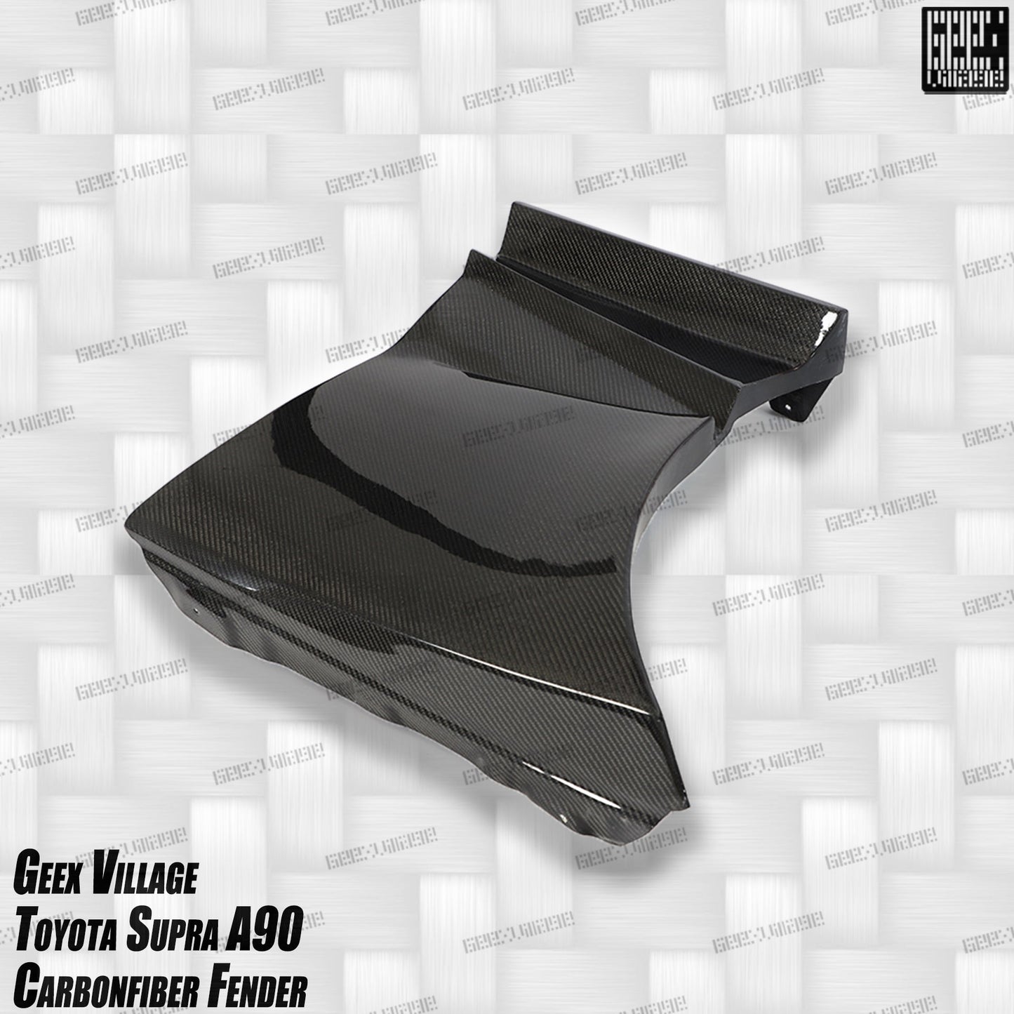 Geex Village Unicorn GT3 Widebody Fender Flares, Wheel Arches, and Side Skirts for Toyota Supra MK5 A90 A91 3.0 2020-ON Carbon Fiber/FRP