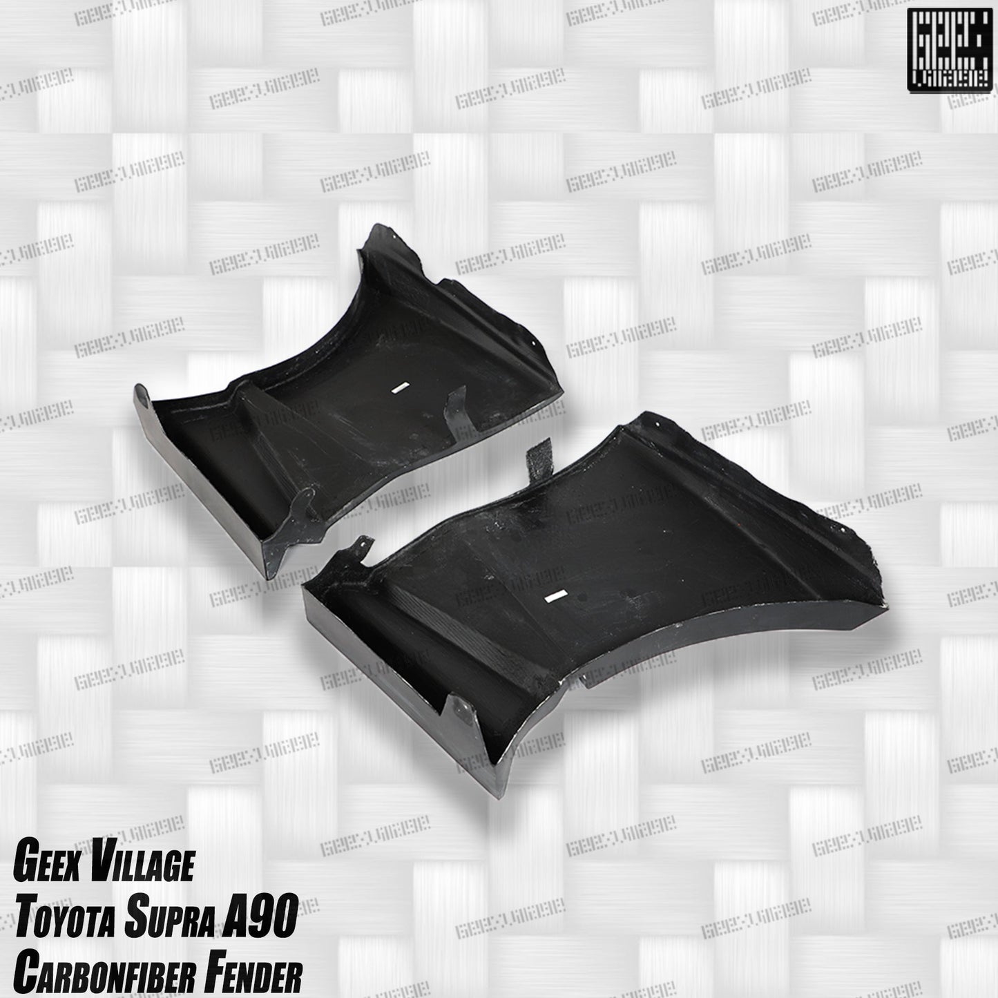Geex Village Unicorn GT3 Widebody Fender Flares, Wheel Arches, and Side Skirts for Toyota Supra MK5 A90 A91 3.0 2020-ON Carbon Fiber/FRP