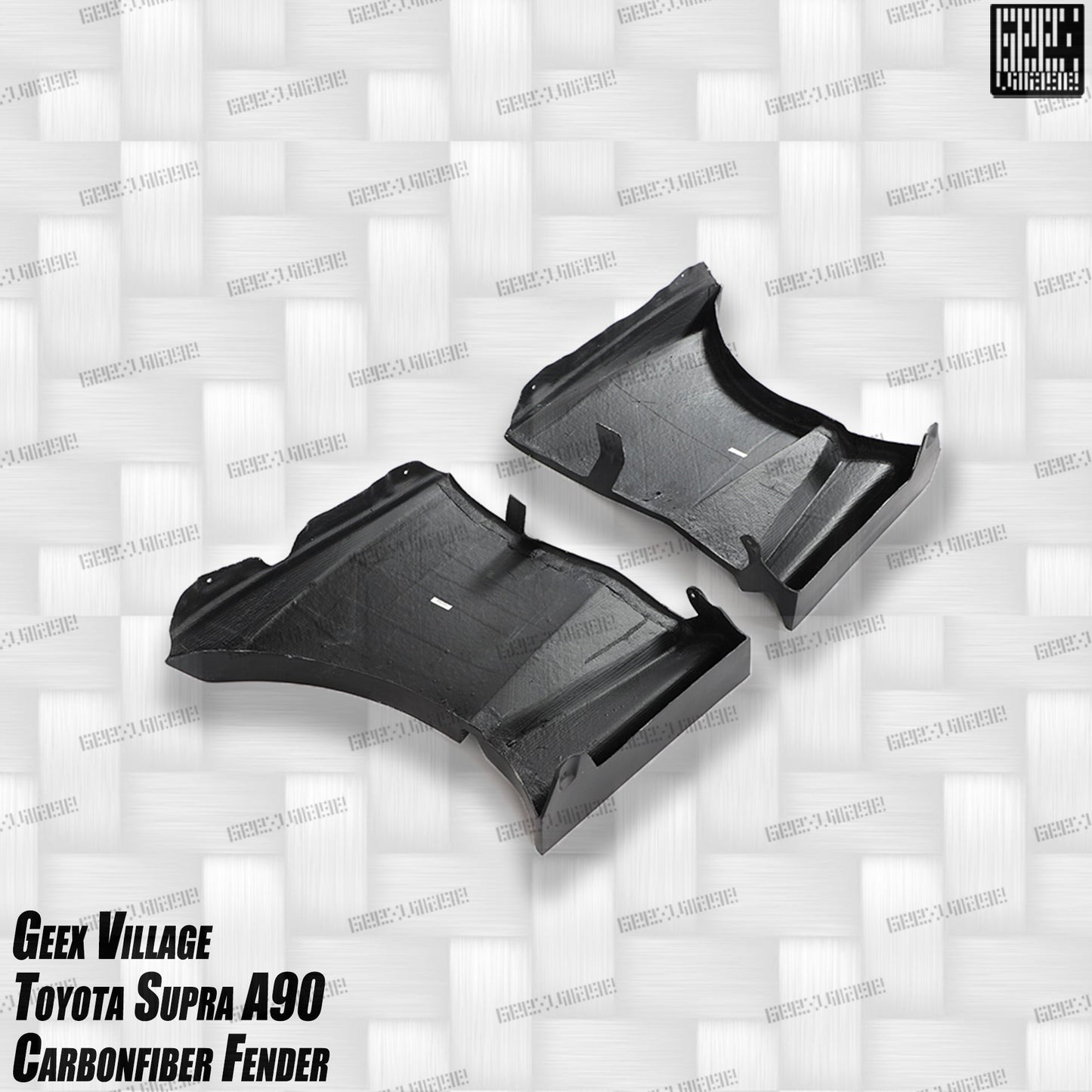 Geex Village Unicorn GT3 Widebody Fender Flares, Wheel Arches, and Side Skirts for Toyota Supra MK5 A90 A91 3.0 2020-ON Carbon Fiber/FRP