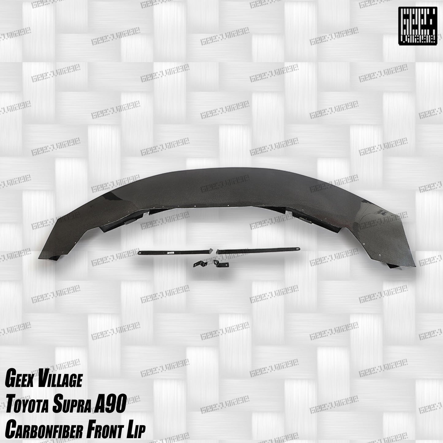 Geex Village Unicorn GT3 Widebody Front Lip for Toyota Supra MK5 A90 A91 3.0 2020-ON Carbon Fiber/FRP