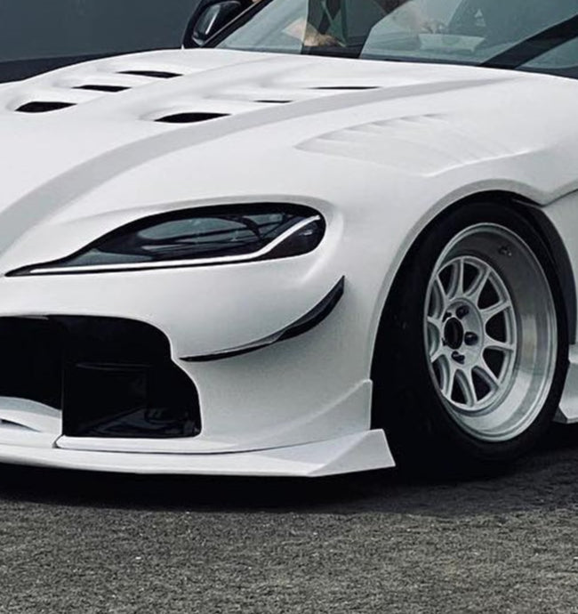 Geex Village Unicorn GT3 Widebody Canards for Toyota Supra MK5 A90 A91 3.0 2020-ON Carbon Fiber/FRP