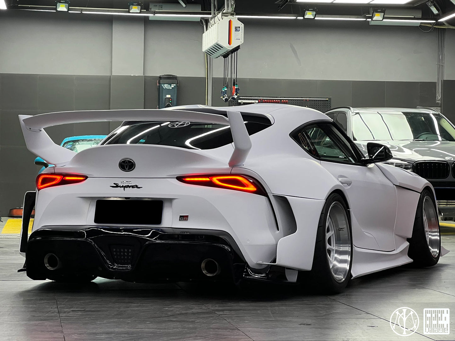 Geex Village Unicorn GT3 Widebody Rear Wing for Toyota Supra MK5 A90 A91 3.0 2020-ON Coupe Carbon Fiber/FRP