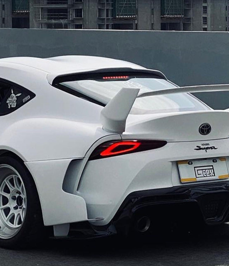 Geex Village Unicorn GT3 Rear Roof Spoiler for Toyota Supra MK5 A90 A91 3.0 2020-ON Coupe Carbon Fiber/FRP