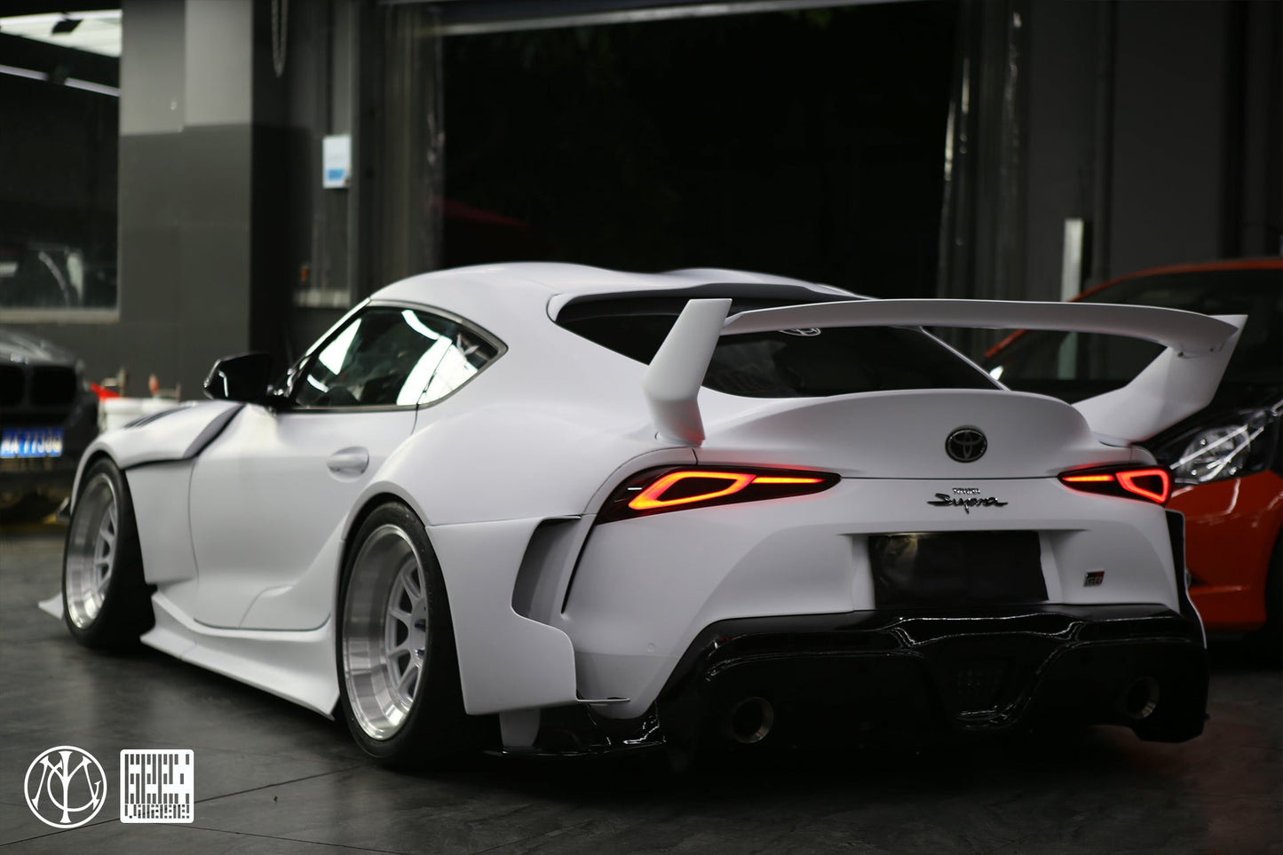 Geex Village Unicorn GT3 Widebody Rear Wing for Toyota Supra MK5 A90 A91 3.0 2020-ON Coupe Carbon Fiber/FRP