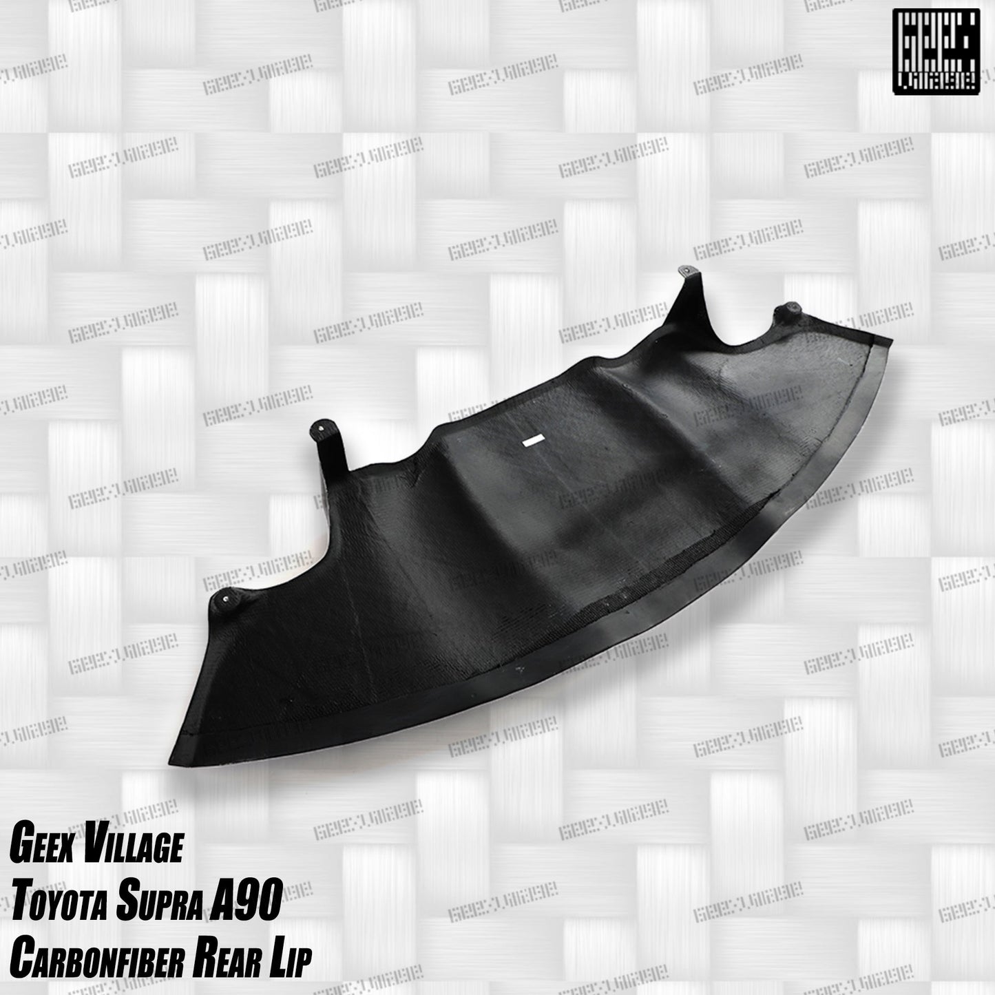 Geex Village Unicorn GT3 Widebody Rear Diffuser & Undertray & Canards for Toyota Supra MK5 A90 A91 3.0 2020-ON Carbon Fiber/FRP