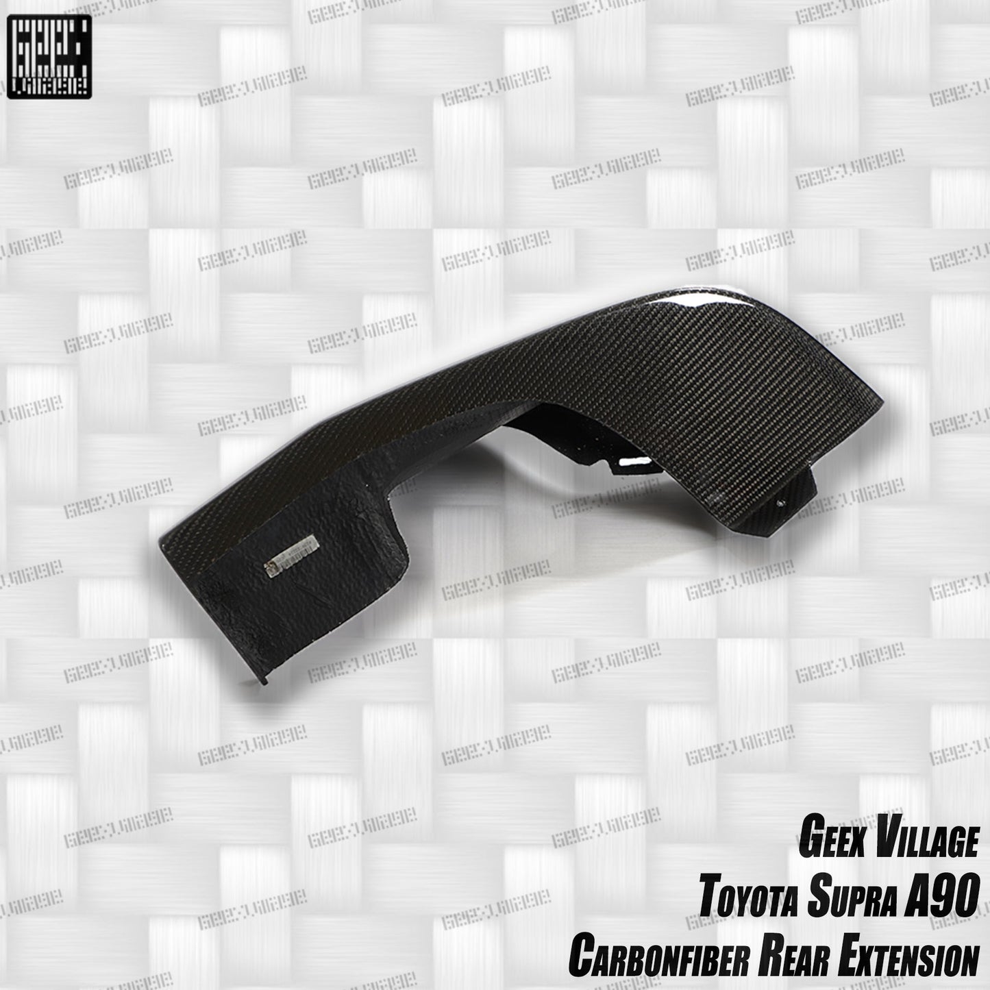 Geex Village Unicorn GT3 Widebody Rear Diffuser & Undertray & Canards for Toyota Supra MK5 A90 A91 3.0 2020-ON Carbon Fiber/FRP