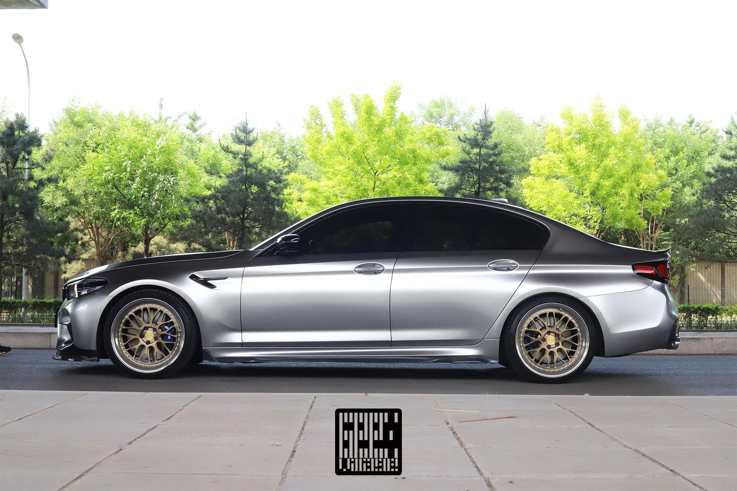 Geex Village Side Skirts for BMW M5C M5 F90 2018-2024 & 5 Series M550 540 G30 2017-2023 Carbon Fiber