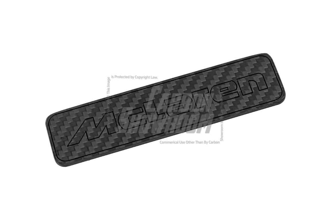 Emblem Badge for McLaren Carbon Fiber