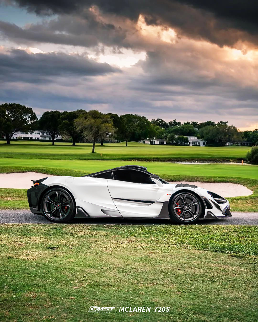 CMST Tuning Door Side Blades for McLaren 720S & 750S & 765LT Dry Pre-preg Carbon Fiber / FRP