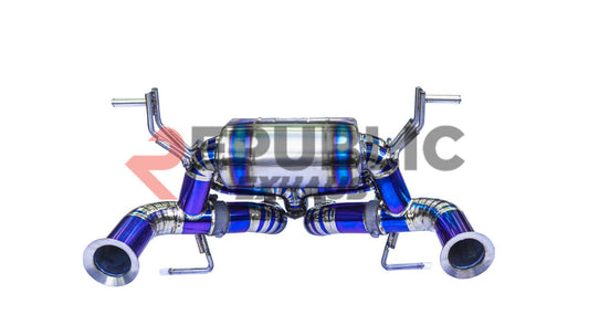 Republic Exhaust Catback Exhaust with Valve for Lamborghini Aventador LP740 2012-2023 Titanium