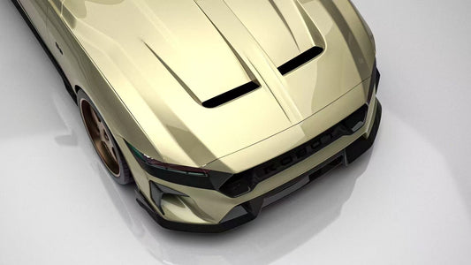 Robot Craftsman DARKSTAR Hood for Ford Mustang S650 2.3 Ecoboost 5.0 GT Dark Horse 2024-ON Carbon Fiber / FRP