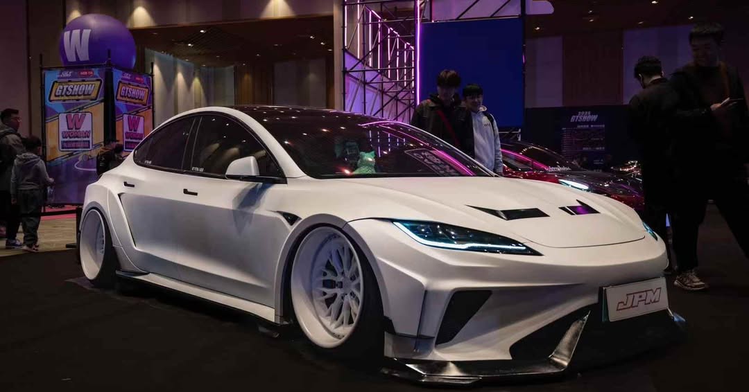 ROBOT CRAFTSMAN HACKER Widebody Full Complete Kit for Tesla Model 3 Highland / Performance 2024-ON Carbon Fiber /FRP
