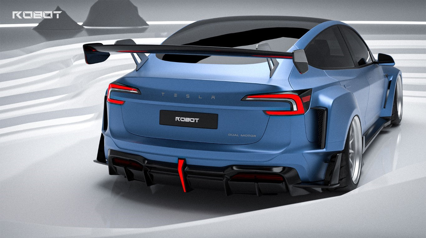 ROBOT CRAFTSMAN HACKER Widebody Full Complete Kit for Tesla Model 3 Highland / Performance 2024-ON Carbon Fiber /FRP
