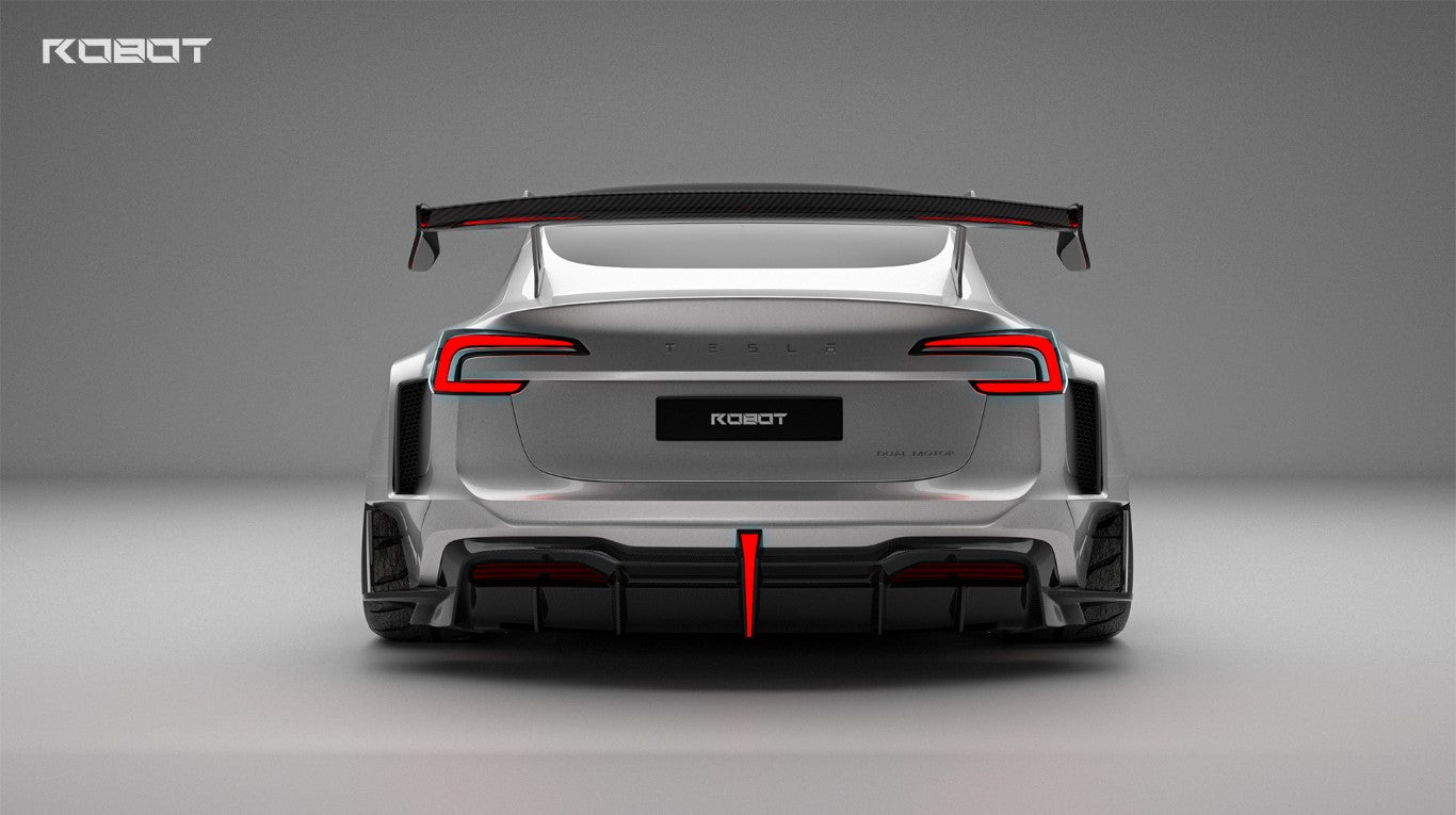 Robot Craftsman HACKER Widebody Package A for Tesla Model 3 Highland / Performance 2024-ON Carbon / FRP