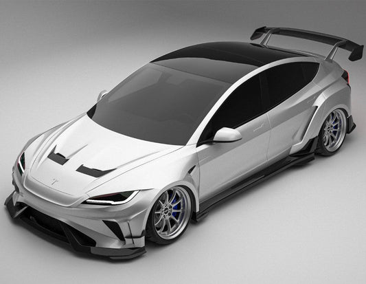 Robot Craftsman HACKER Widebody Package A for Tesla Model 3 Highland / Performance 2024-ON Carbon / FRP