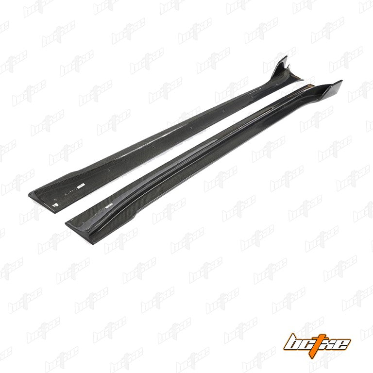 BCTXE Tuning V1 Side Skirts for Tesla Model Y Performance Standard 2020-2025 Carbon Fiber