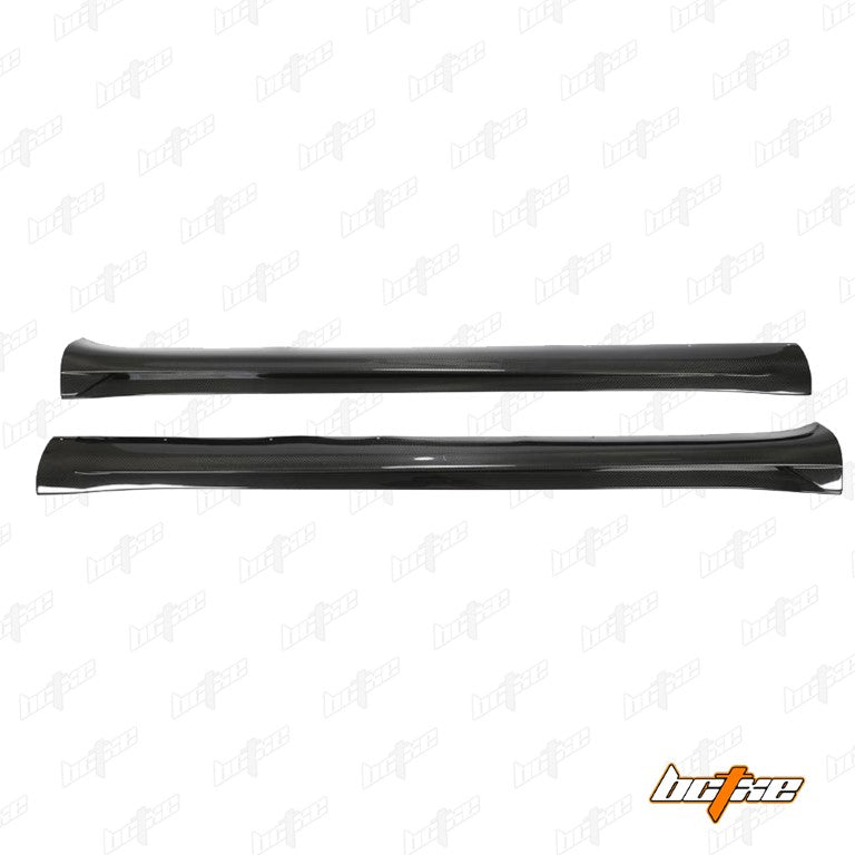 BCTXE Tuning V2 Side Skirts for Tesla Model Y Performance Standard 2020-2025 Dry Pre-preg Carbon Fiber