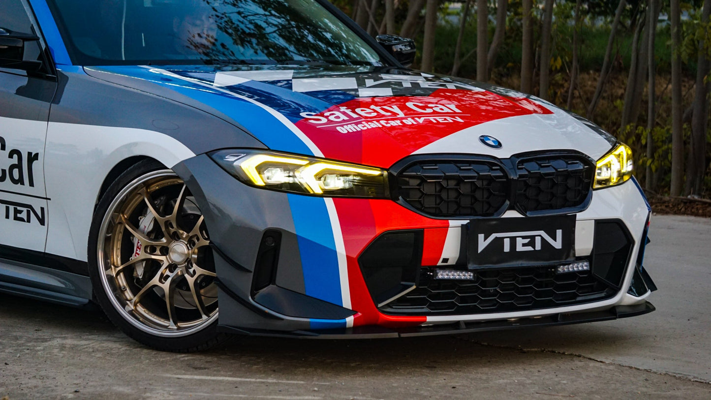 VTEN Front Lip for BMW 3 Series 330i M340i G20 G21 LCI 2023-ON PP Polypropylene
