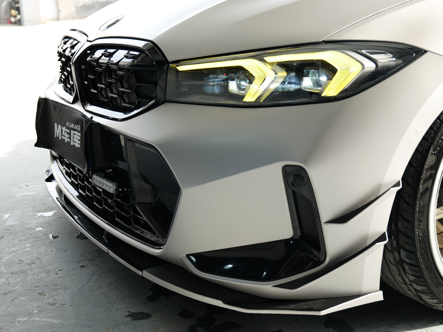 VTEN Front Canards for BMW 3 Series 330i M340i G20 G21 LCI 2023-ON ABS