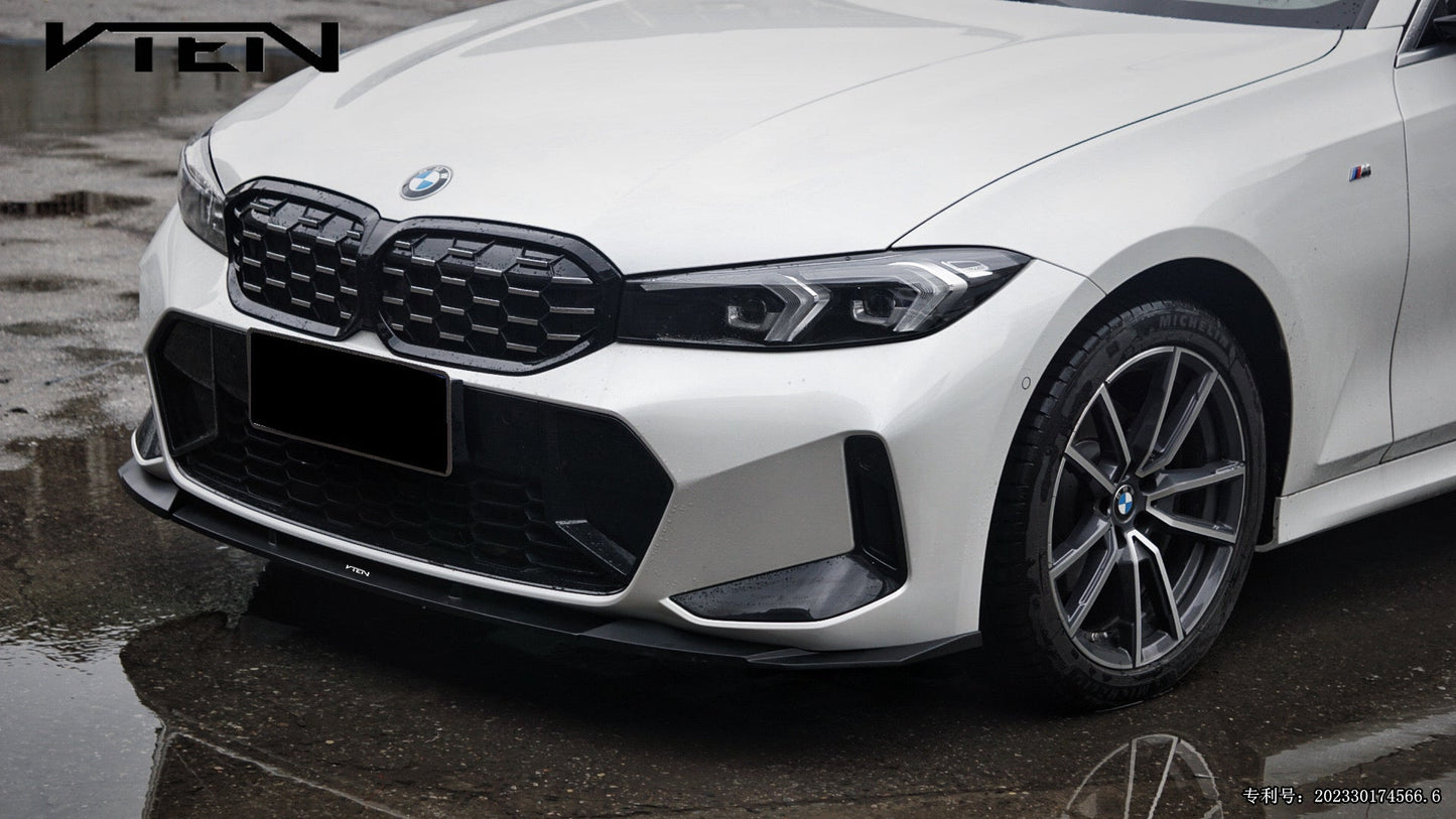 VTEN Front Lip for BMW 3 Series 330i M340i G20 G21 LCI 2023-ON PP Polypropylene