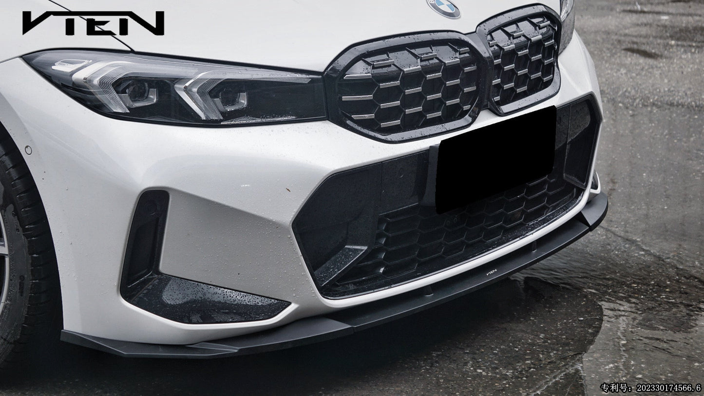 VTEN Front Lip for BMW 3 Series 330i M340i G20 G21 LCI 2023-ON PP Polypropylene