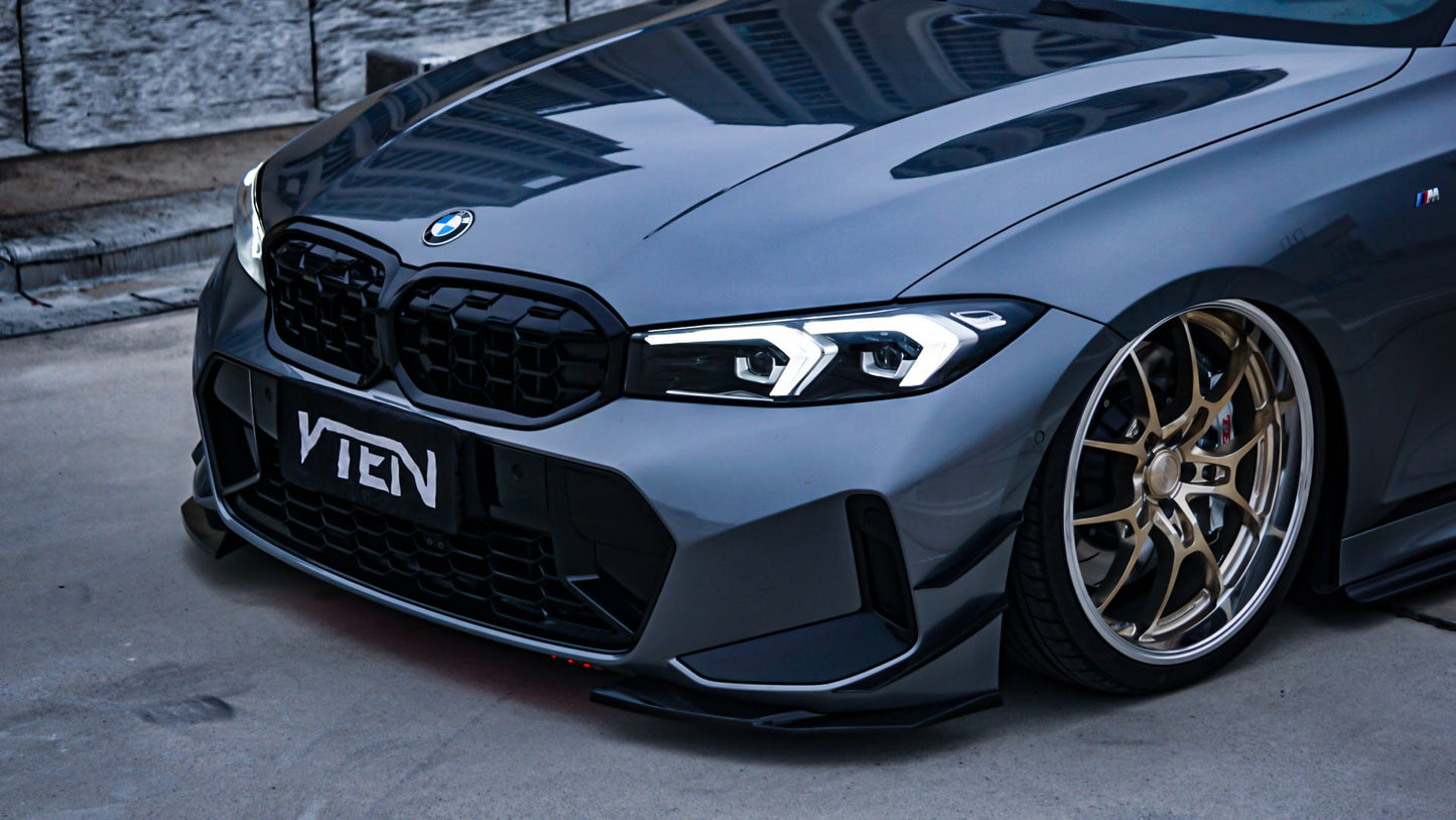VTEN Front Lip for BMW 3 Series 330i M340i G20 G21 LCI 2023-ON PP Polypropylene